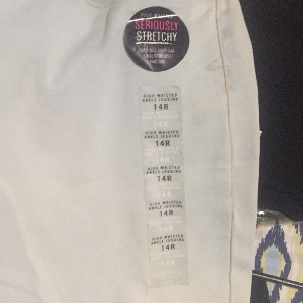 High waisted Aeropostale Light Wash Jeggings